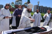 20-В Андреевском кафедральном соборе состоялось отпевание архимандрита Спиридона (Теплухина)