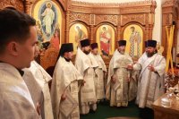 20-Божественная Литургия в Андреевском кафедральном соборе