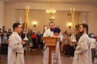 25-Божественная Литургия в Андреевском кафедральном соборе