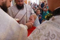 40-Божественная Литургия в Андреевском кафедральном соборе