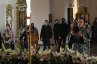 2-Погребение Плащаницы в Андреевском кафедральном соборе