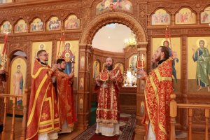 Служение епископа Амфилохия в Неделю 5-ю по Пасхе