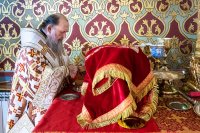 3-Епископ Амфилохий принял участие в праздновании дня памяти мучениц Веры, Надежды, Любови и Софии - небесных покровительниц Семиречья