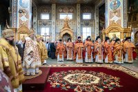8-Епископ Амфилохий принял участие в праздновании дня памяти мучениц Веры, Надежды, Любови и Софии - небесных покровительниц Семиречья