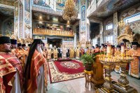 9-Епископ Амфилохий принял участие в праздновании дня памяти мучениц Веры, Надежды, Любови и Софии - небесных покровительниц Семиречья