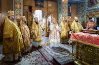 13-Епископ Амфилохий принял участие в праздновании дня памяти мучениц Веры, Надежды, Любови и Софии - небесных покровительниц Семиречья