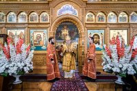 28-Епископ Амфилохий принял участие в праздновании дня памяти мучениц Веры, Надежды, Любови и Софии - небесных покровительниц Семиречья