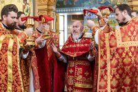 35-Епископ Амфилохий принял участие в праздновании дня памяти мучениц Веры, Надежды, Любови и Софии - небесных покровительниц Семиречья