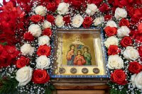 36-Епископ Амфилохий принял участие в праздновании дня памяти мучениц Веры, Надежды, Любови и Софии - небесных покровительниц Семиречья