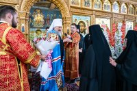 39-Епископ Амфилохий принял участие в праздновании дня памяти мучениц Веры, Надежды, Любови и Софии - небесных покровительниц Семиречья