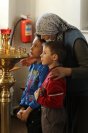 5-Епископ Амфилохий совершил Литургию Преждеосвященных Даров в Троицком  храме Усть-Каменогорска 