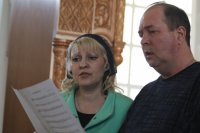 26-Епископ Амфилохий совершил Литургию Преждеосвященных Даров в Троицком  храме Усть-Каменогорска 