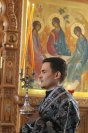31-Епископ Амфилохий совершил Литургию Преждеосвященных Даров в Троицком  храме Усть-Каменогорска 