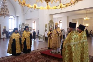 Служение епископа Амфилохия в канун Недели 6-ой по Пятидесятнице