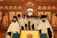1-В Андреевском кафедральном соборе совершили молебное пение в канун Нового года