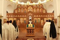 3-В Андреевском кафедральном соборе совершили молебное пение в канун Нового года