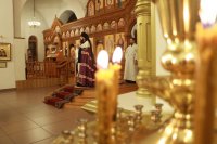 8-В Андреевском кафедральном соборе совершили молебное пение в канун Нового года