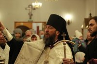 24-В Андреевском кафедральном соборе совершили молебное пение в канун Нового года