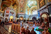 7-Епископ Амфилохий сослужил Святейшему Патриарху Кириллу за Литургией в храме Христа Спасителя в Москве и принял участие в хиротонии архимандрита Игнатия (Сидоренко) во епископа Актюбинского и Кызылординского