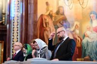 13-Епископ Амфилохий сослужил Святейшему Патриарху Кириллу за Литургией в храме Христа Спасителя в Москве и принял участие в хиротонии архимандрита Игнатия (Сидоренко) во епископа Актюбинского и Кызылординского