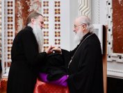 22-Епископ Амфилохий сослужил Святейшему Патриарху Кириллу за Литургией в храме Христа Спасителя в Москве и принял участие в хиротонии архимандрита Игнатия (Сидоренко) во епископа Актюбинского и Кызылординского