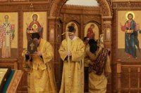 7-Архиерейское богослужение в Неделю святых отец