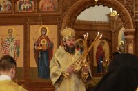 10-Архиерейское богослужение в Неделю святых отец