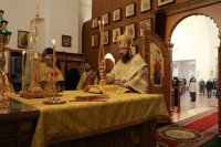 16-Архиерейское богослужение в Неделю святых отец