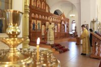 19-Архиерейское богослужение в Неделю святых отец