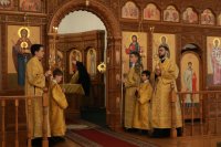 24-Архиерейское богослужение в Неделю святых отец