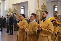 26-Архиерейское богослужение в Неделю святых отец