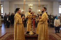 27-Архиерейское богослужение в Неделю святых отец