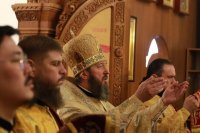 32-Архиерейское богослужение в Неделю святых отец