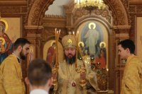 43-Архиерейское богослужение в Неделю святых отец