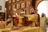 50-Архиерейское богослужение в Неделю святых отец