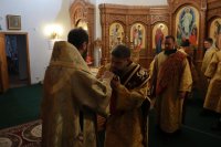 53-Архиерейское богослужение в Неделю святых отец