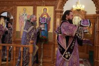 28-Служение епископа Амфилохия в субботу 4-ой седмицы Великого поста