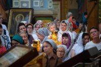 18-В праздник Вознесения Господня управляющий Усть-Каменогорской и Семипалатинской епархией сослужил Главе Митрополичьего округа за Литургией в Вознесенском соборе Южной столицы