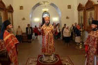 6-В день памяти пророка Божия Илии архиепископ Амфилохий совершил Божественную Литургию в Троицком храме города Усть-Каменогорска