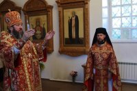 7-В день памяти пророка Божия Илии архиепископ Амфилохий совершил Божественную Литургию в Троицком храме города Усть-Каменогорска