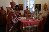 11-В день памяти пророка Божия Илии архиепископ Амфилохий совершил Божественную Литургию в Троицком храме города Усть-Каменогорска