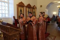 14-В день памяти пророка Божия Илии архиепископ Амфилохий совершил Божественную Литургию в Троицком храме города Усть-Каменогорска