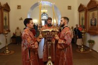 15-В день памяти пророка Божия Илии архиепископ Амфилохий совершил Божественную Литургию в Троицком храме города Усть-Каменогорска