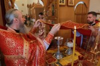 27-В день памяти пророка Божия Илии архиепископ Амфилохий совершил Божественную Литургию в Троицком храме города Усть-Каменогорска