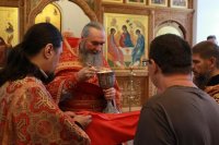 35-В день памяти пророка Божия Илии архиепископ Амфилохий совершил Божественную Литургию в Троицком храме города Усть-Каменогорска