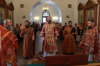 37-В день памяти пророка Божия Илии архиепископ Амфилохий совершил Божественную Литургию в Троицком храме города Усть-Каменогорска