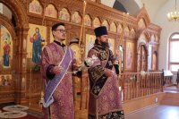10-Неделя 4-я Великого поста. Архиерейское богослужение в кафедральном соборе.