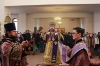14-Неделя 4-я Великого поста. Архиерейское богослужение в кафедральном соборе.