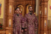 34-Неделя 4-я Великого поста. Архиерейское богослужение в кафедральном соборе.