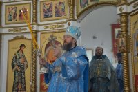 9-В день празднования Казанского образа Пресвятой Богородицы архиепископ Амфилохий посетил православных христиан посёлка Усть-Таловка